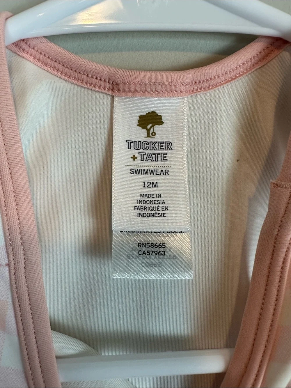NWT Tucker + Tate Baby Girl' Swimsuit Size 12 months
